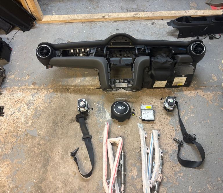 Mini Cooper F55 F56 F57 Complete Dashboard Shell & Interior SRS Reconstruction Kit - BMW/TRW