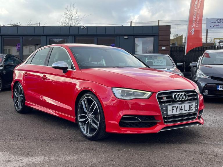 2014 Audi S3 2.0 TFSI S Tronic quattro Euro 6 (s/s) 4dr SALOON Petrol Automatic