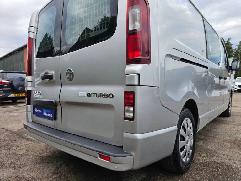 2017 Vauxhall Vivaro 2900 1.6CDTI BiTurbo 125PS Sportive H1 D/Cab PANEL VAN DIESEL Manual