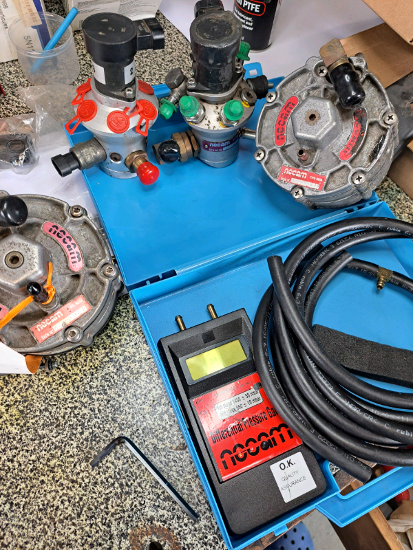 Volvo Bi-fuel LPG system maintenance kit.