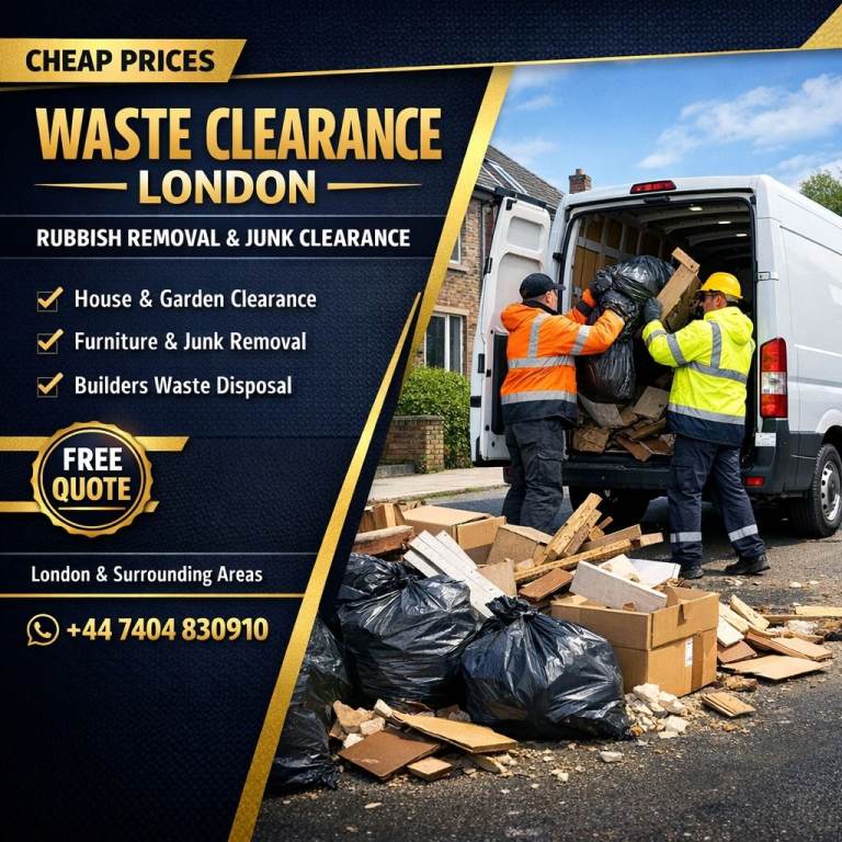 Waste Clearance London | Same Day Rubbish Removal | Cheap Prices