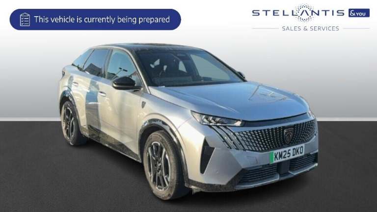 2025 Peugeot 3008 73kWh GT SUV 5dr Electric Auto (210 ps) SUV Electric Automatic