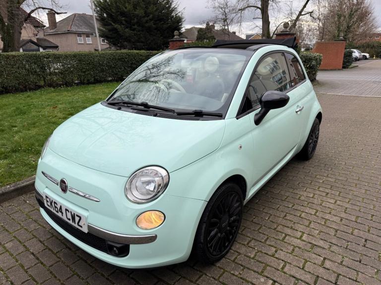 2014 Fiat 500 0.9 TwinAir Cult 2dr Dualogic CONVERTIBLE Petrol Automatic