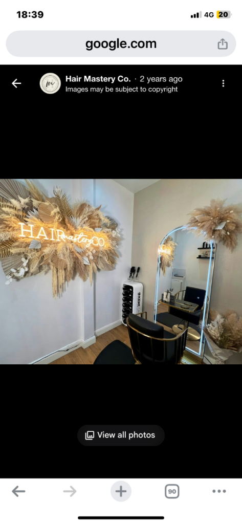 Beauty Room to rent £180 a week. 