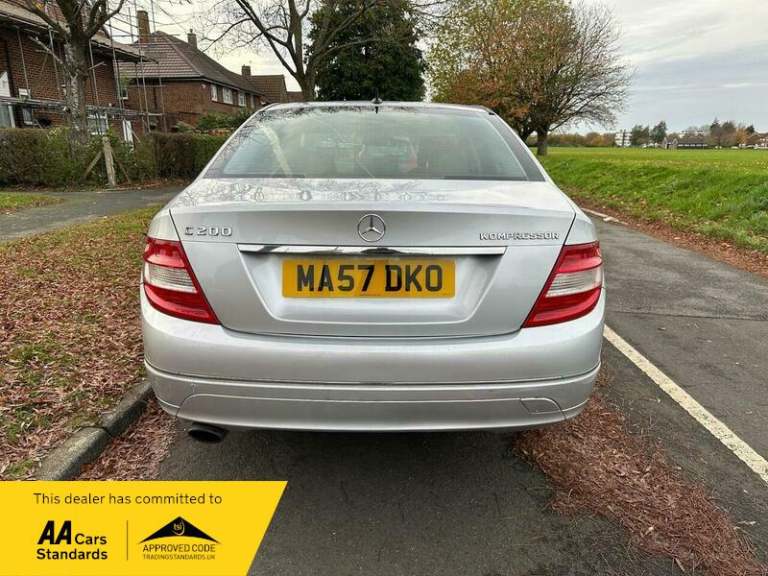 2007 Mercedes-Benz C Class 1.8 C200K Elegance Auto Euro 4 4dr Petrol Automatic
