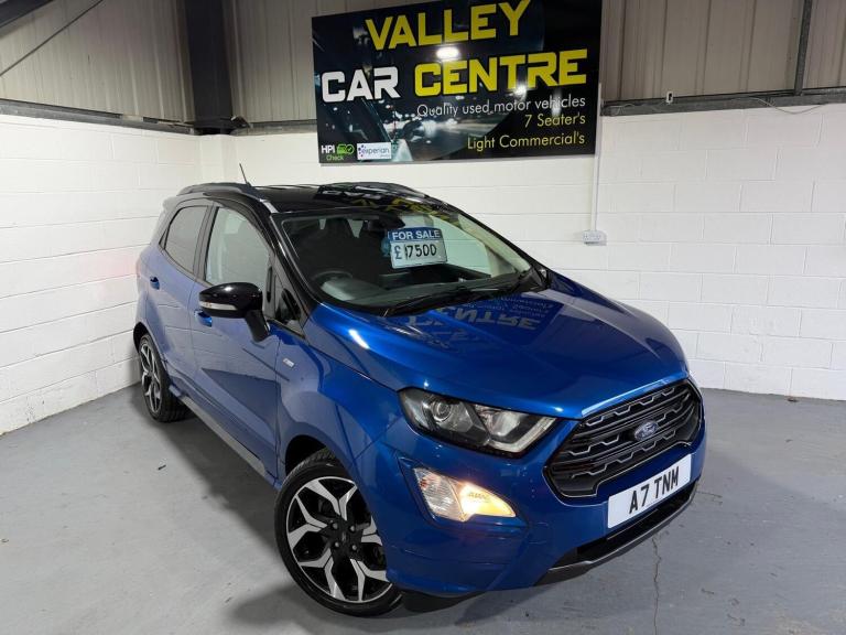 2019 Ford Ecosport 1.0T EcoBoost ST-Line Euro 6 (s/s) 5dr HATCHBACK Petrol Manual