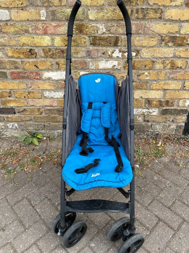 Joie Pushchair - Blue and Grey, Good Condition