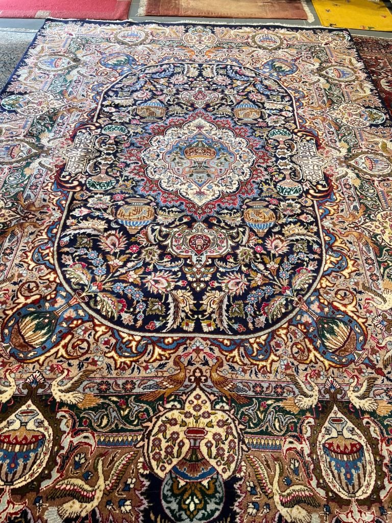 Persian Kashmar rug 245x355cm 