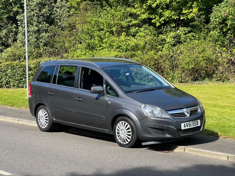 Vauxhall Zafira 7 seater.