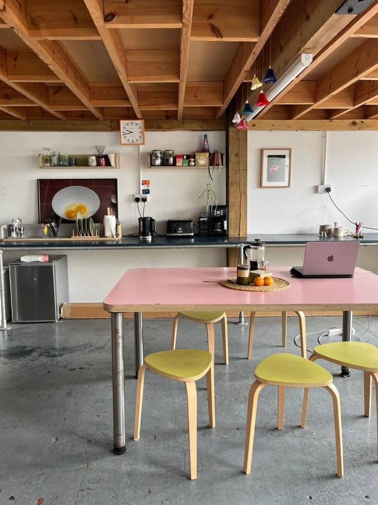 TWO DESKS AVAILABLE IN A BEAUTIFUL ARTIST STUDIO IN PECKHAM
