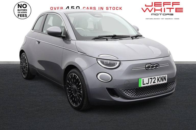 2022 Fiat 500e 42kWh La Prima 3dr Auto (PAN ROOF, FULL LEATHER) Hatchback ELECTRIC Automatic