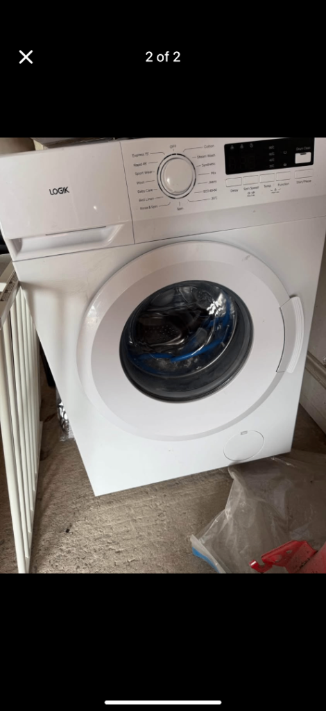 3 month old washing machine 