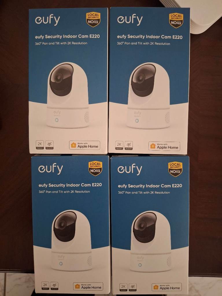 Eufy E220 Indoor Camera 2K HD - £40 per camera