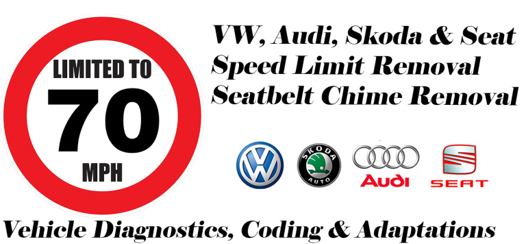 VW, Audi, Skoda & Seat Speed Limit Seatbelt Chime Removal 