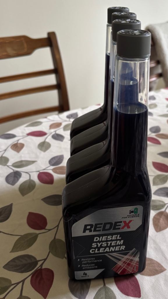 4No. 500ml Redex - Diesel system cleaner 