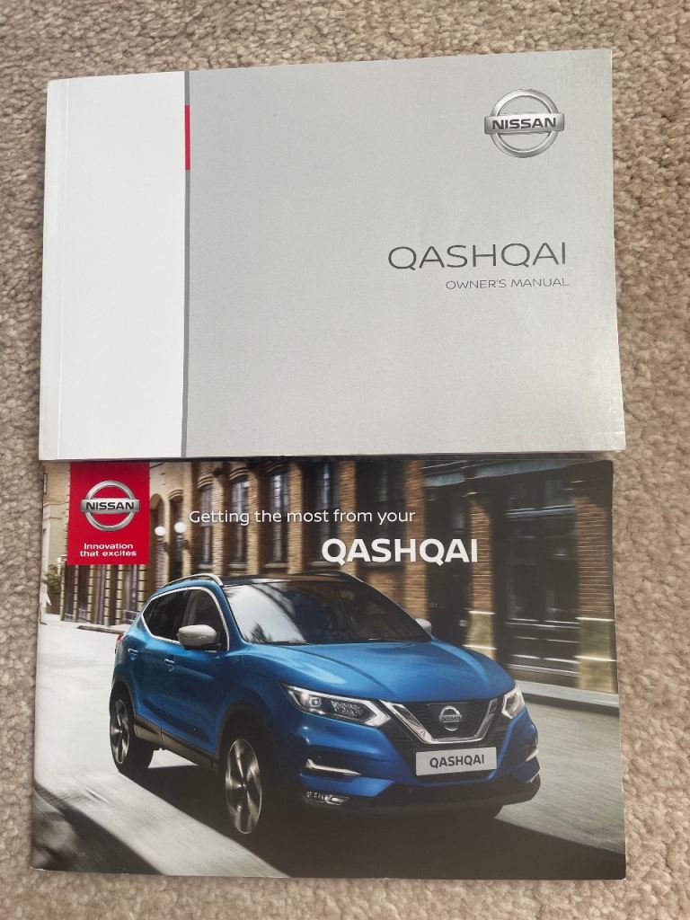 Nissan Qashqai Owners Manual & Getting the Most From Brochure