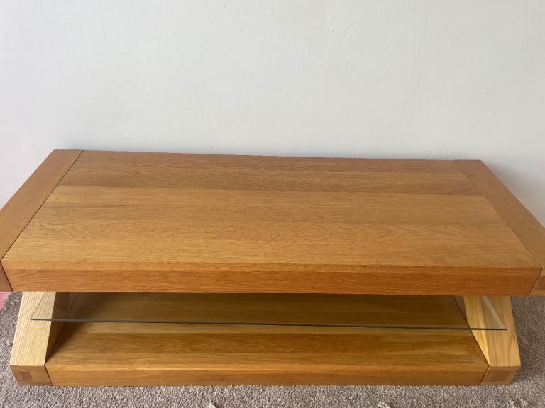 Oak TV unit