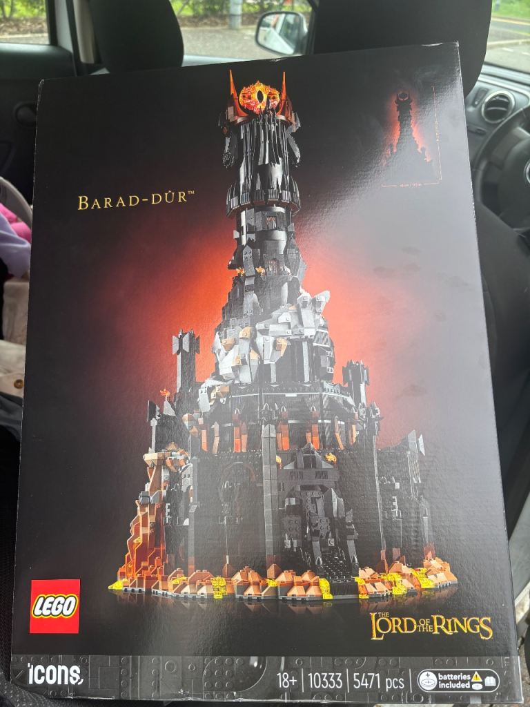 Lord of rings Lego barad dur 