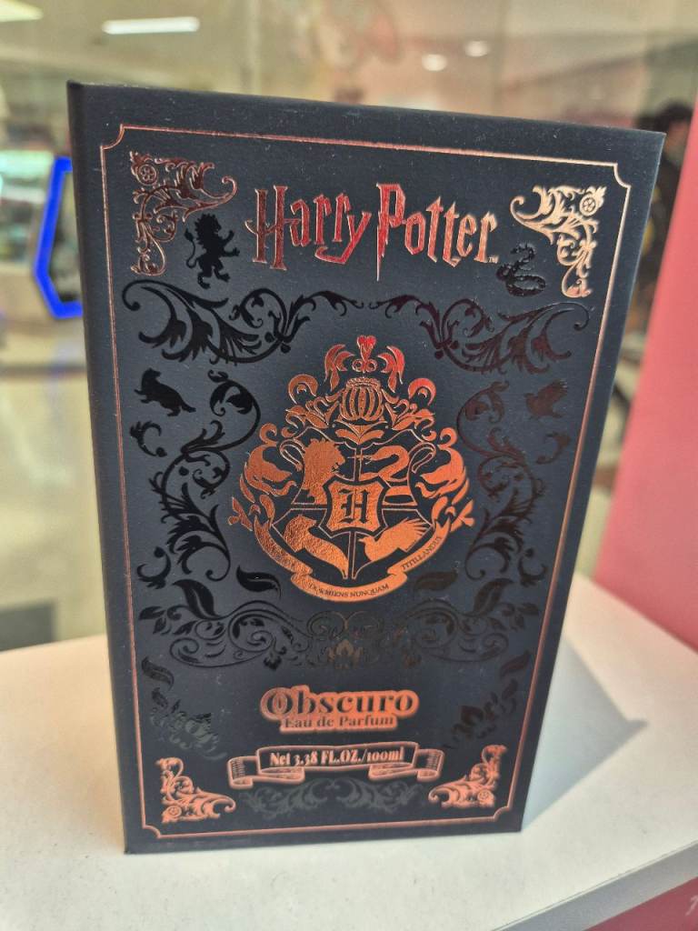 HARRY POTTER OBSCURO PERFUME IN COLLECTOR'S ITEM GIFTBOX, BRAND NEW, SEALED, MINT CONDITION ONLY £35
