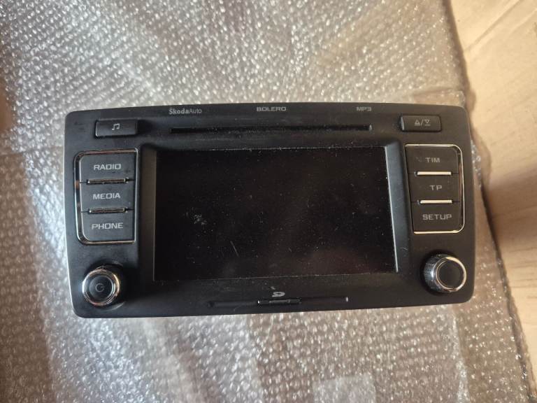 Skoda Octavia Bolero Stereo Head unit