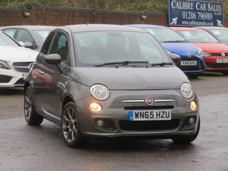 2015 Fiat 500 1.2 S 3dr Grey Manual ULEZ HATCHBACK Petrol Manual