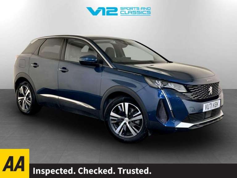 2021 Peugeot 3008 1.6 13.2kWh Allure SUV 5dr Petrol Plug-in Hybrid e-EAT Euro 6 (s/s) (225 ps SUV...