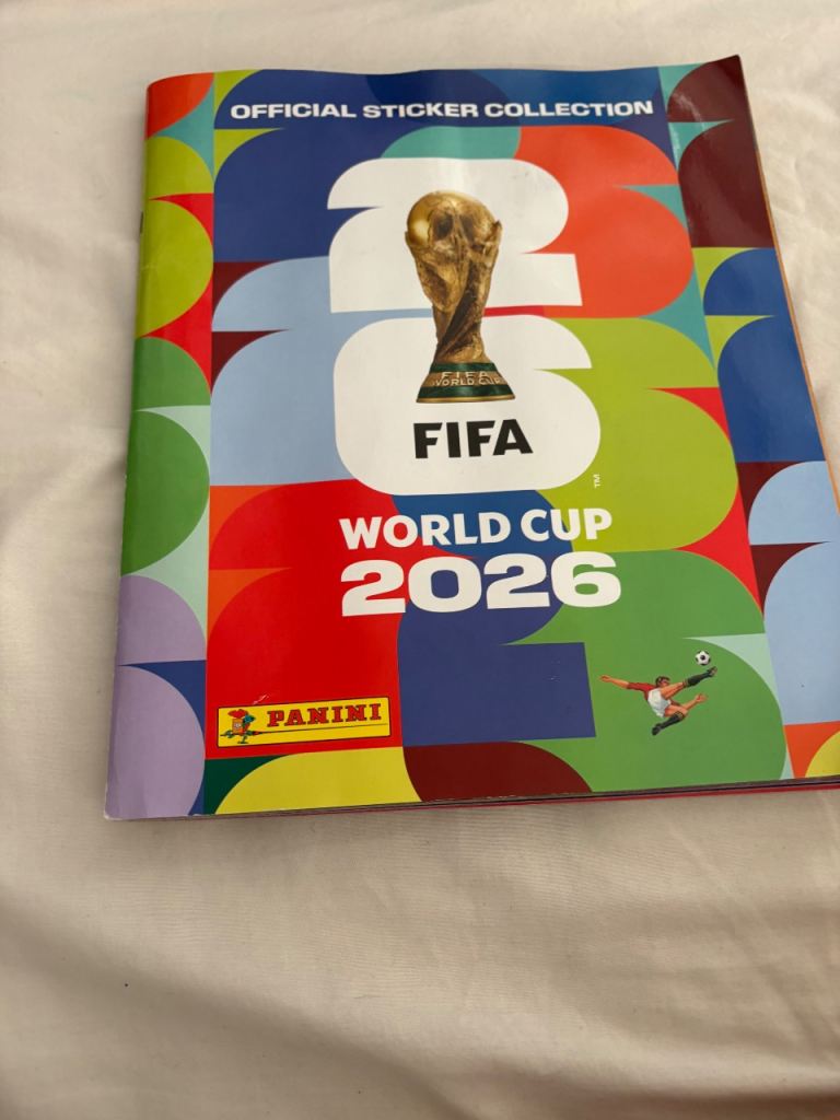 FIFA World Cup 2026 Sticker Album - Empty, Fair Condition
