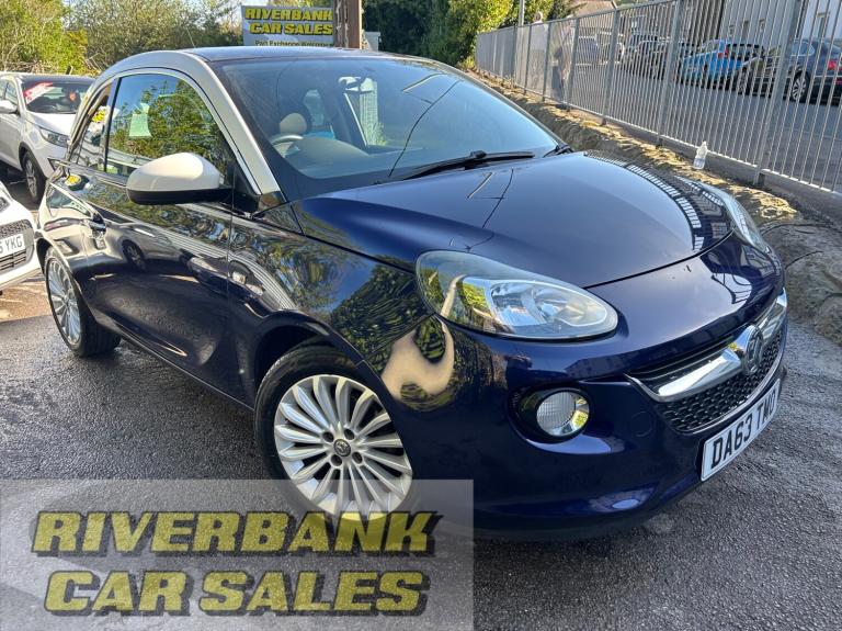 2013 Vauxhall ADAM 1.4i Glam 3dr LOW MILEAGE CHEAP INSURANCE  HATCHBACK Petrol Manual