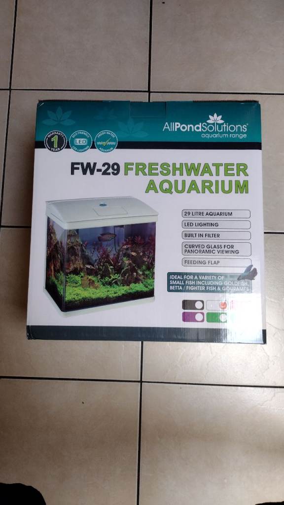 Small fish tank 