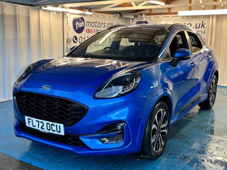 2022 72 FORD PUMA 1.0T ECOBOOST MHEV ST-LINE SUV 5DR PETROL HYBRID MANUAL EURO 6