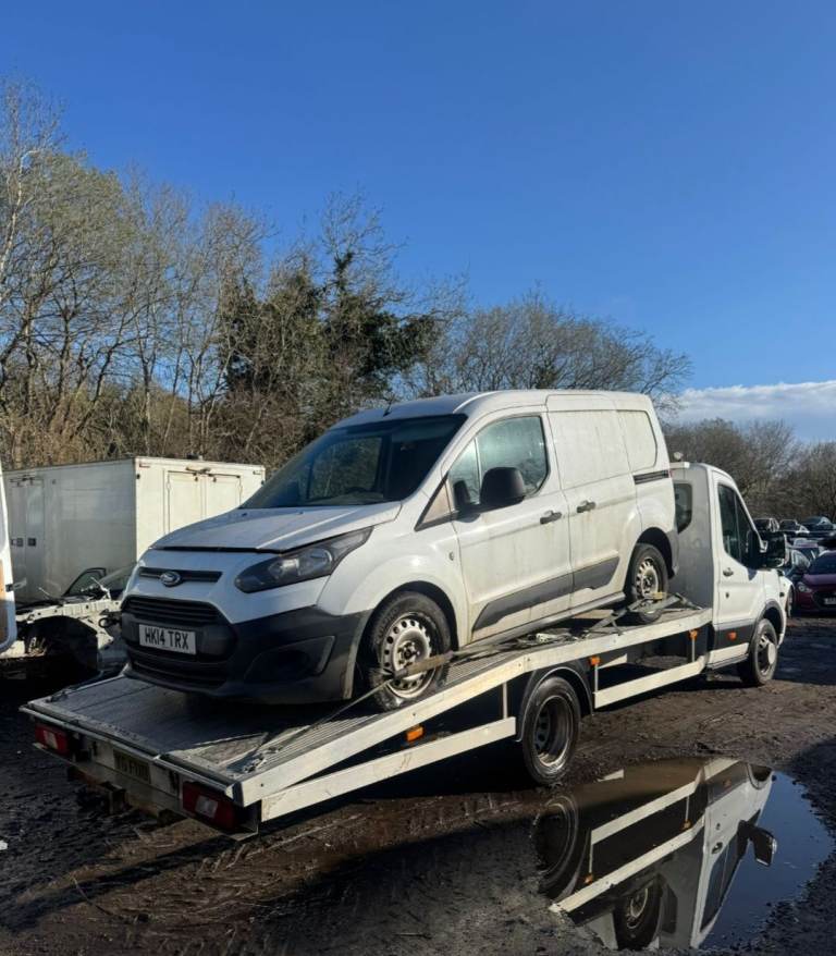 Ford transit connect 14 plate breaking 