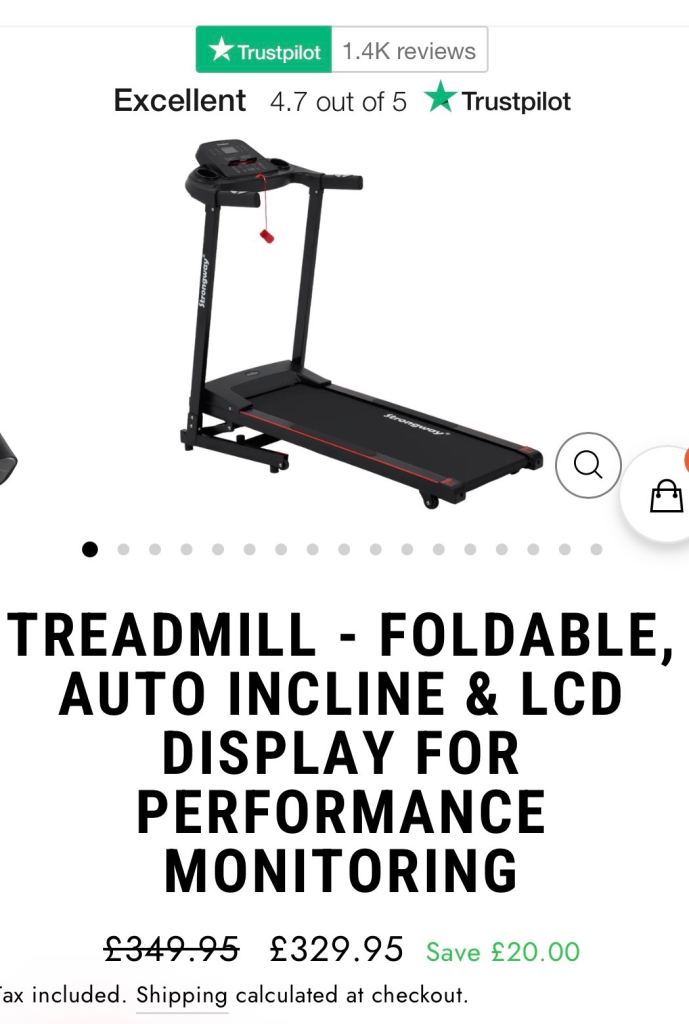 BTM Treadmill 