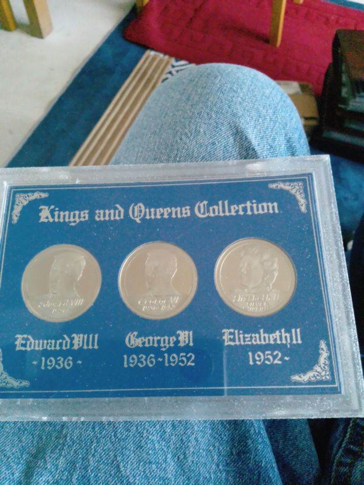 Kings and Queens coin collection x 11