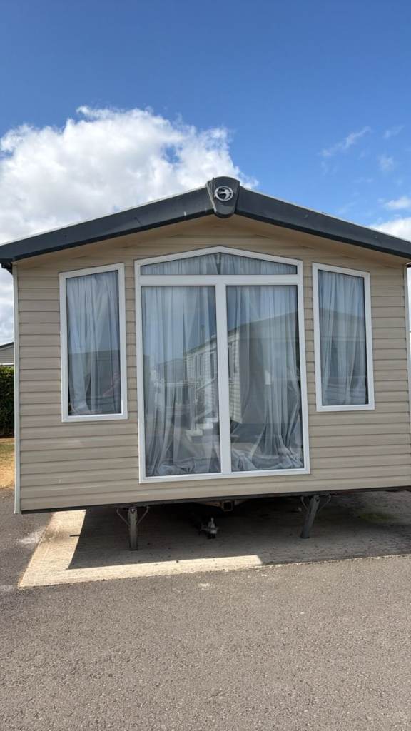 Sited Static caravan towyn 