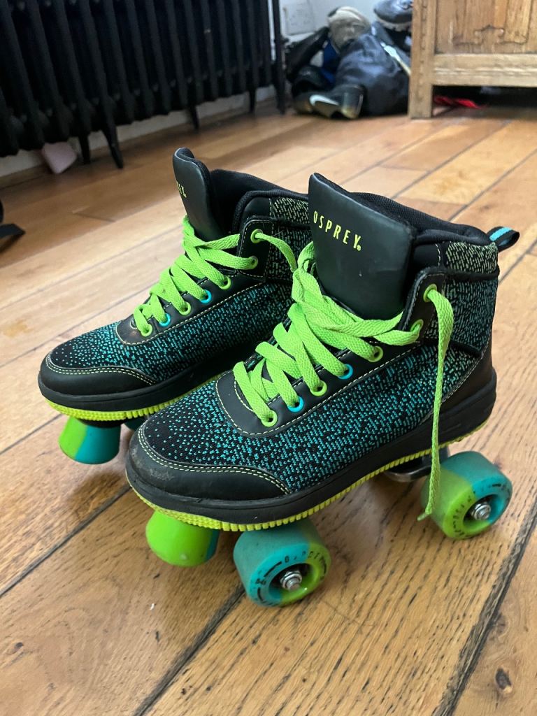 Osprey Roller Skates - Good Condition, Multicoloured