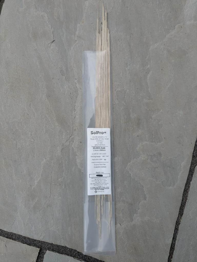49% silver brazing alloy rods 400g