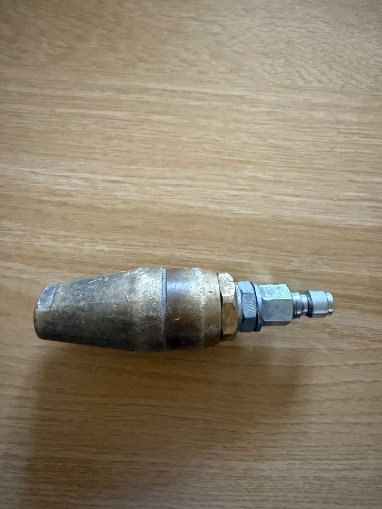 High pressure jet wash attachment 