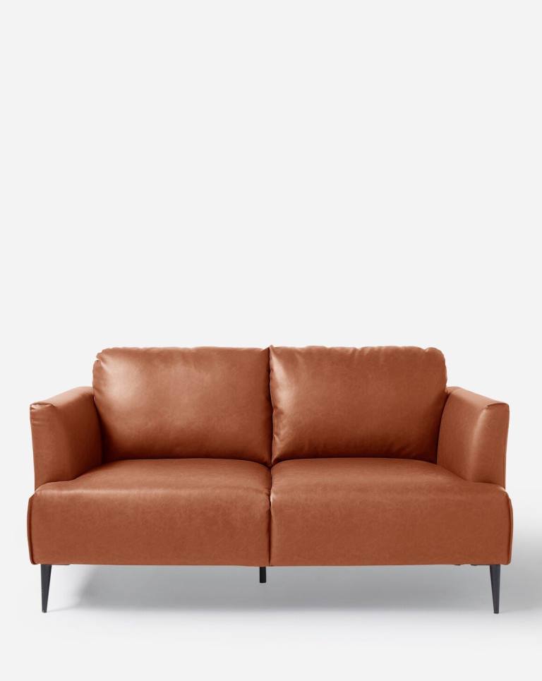 Faux Leather 2 seater sofa. RRP £399.00.
