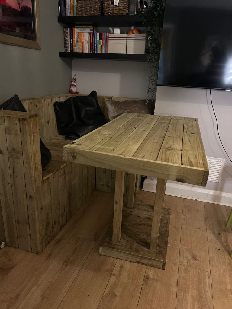 Table and bench