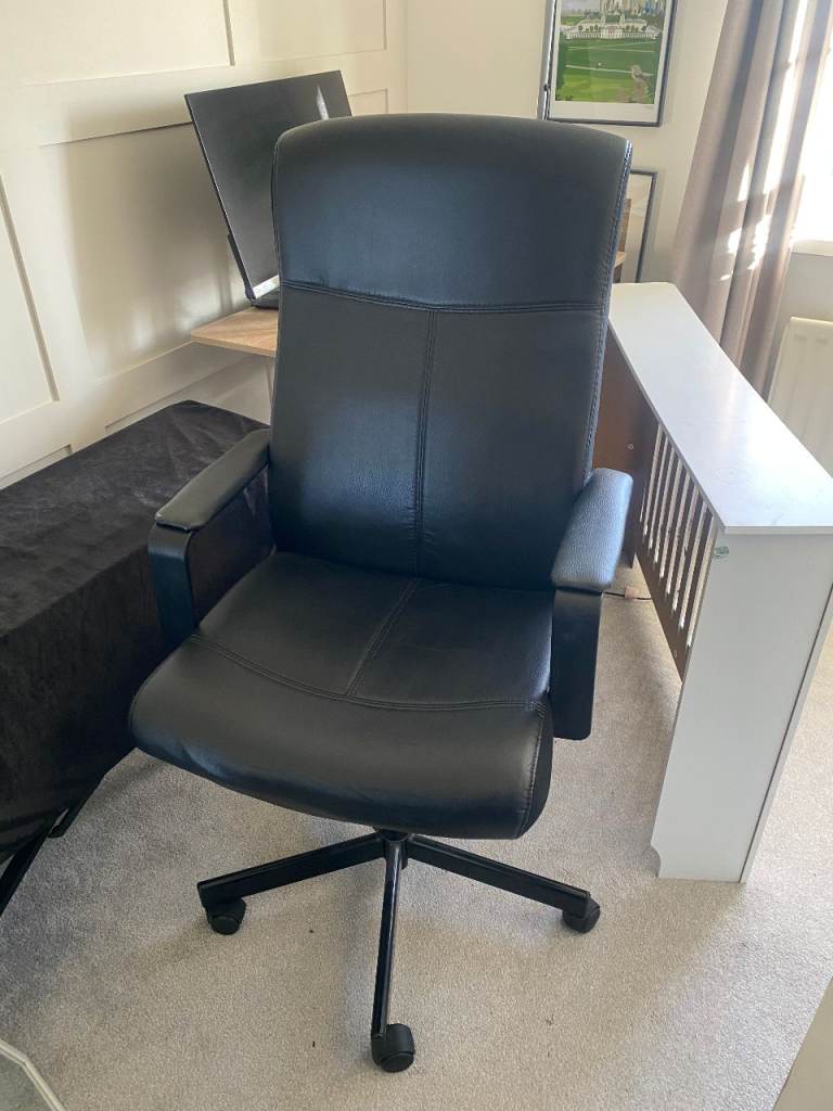 IKEA MILLBERGET Swivel chair, Murum black