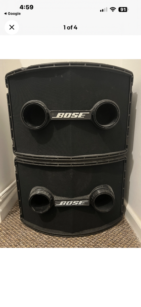Pair of Bose 802 pa speakers