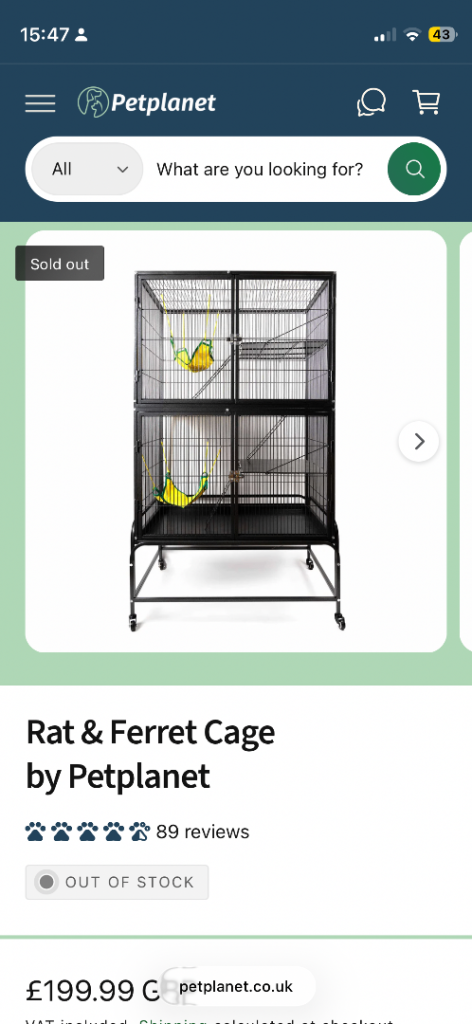 Metal pet planet cage