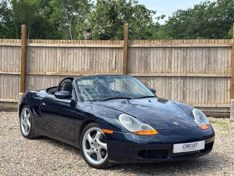 1998 Porsche Boxster 2.5 Manual Only 64,000 Miles Metallic Blue Sports Seats 986 CONVERTIBLE Petr...
