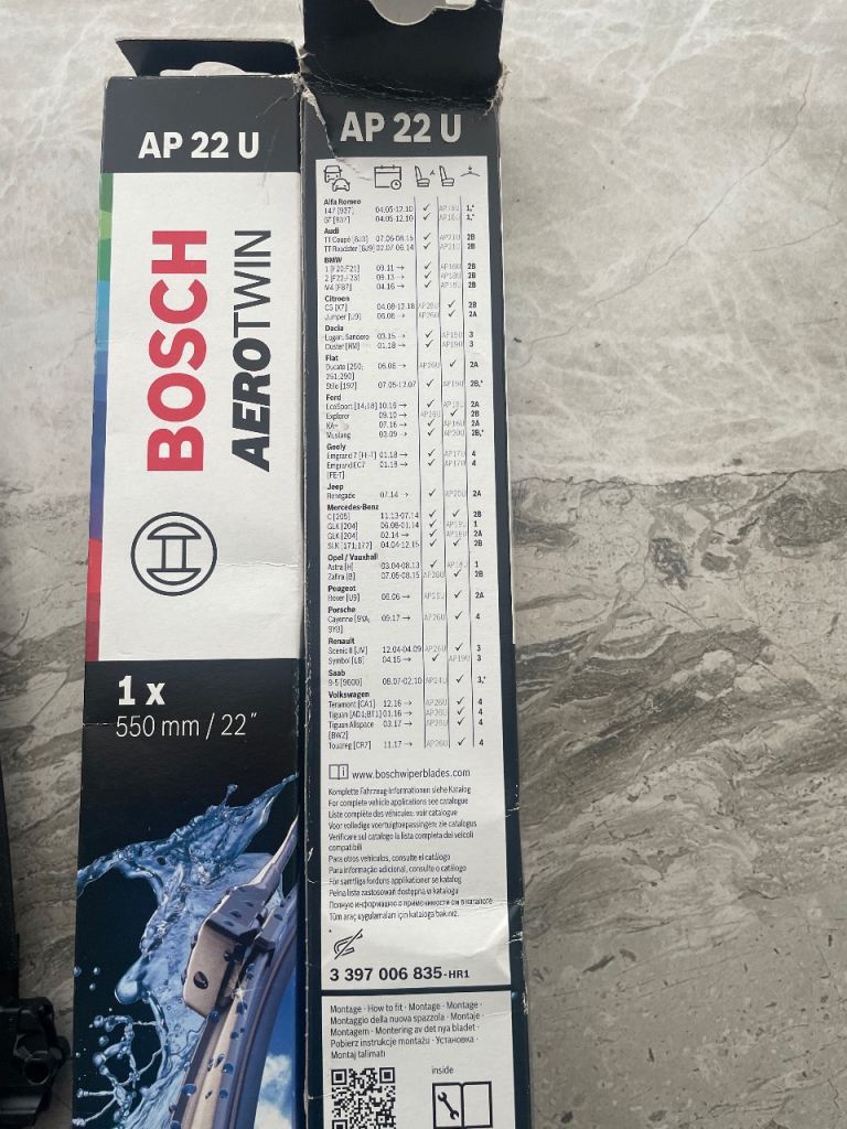 Bosch aerating wipers