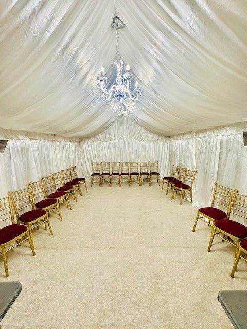 Gold Chaivari Chair Hire 