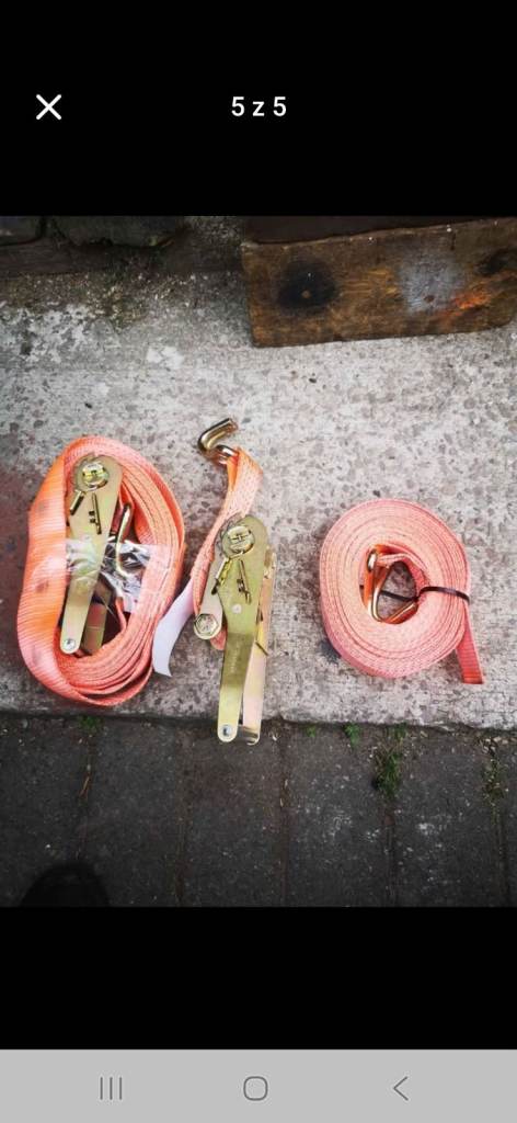 Ratchet Straps - Good Condition, Strong Load Securing