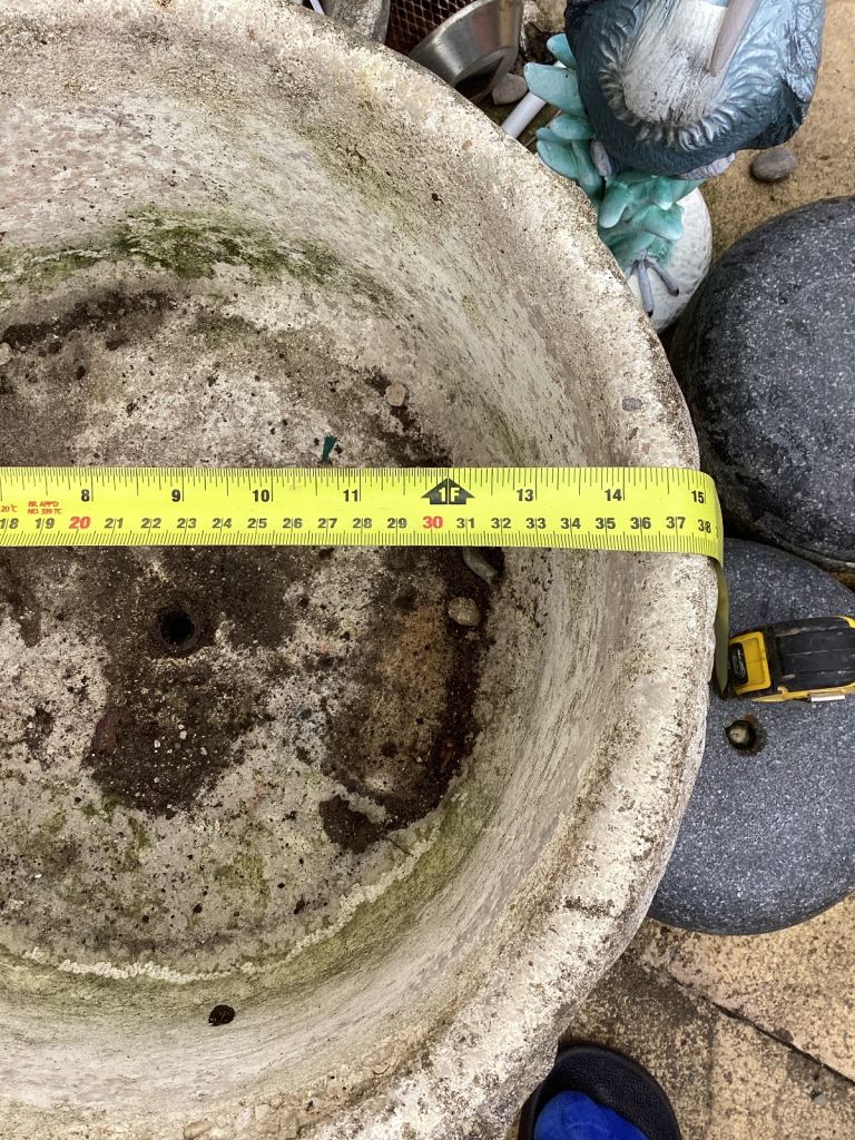 LARGE STONE DECORATION PLANT 🪴 POT