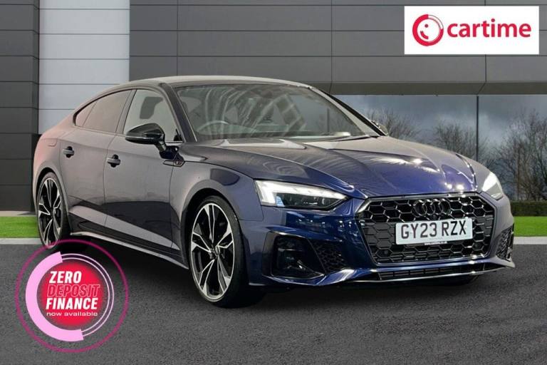 2023 12 AUDI A5 2.0 TFSI 40 BLACK EDITION SPORTBACK 5DR PETROL S TRONIC EURO 6 (