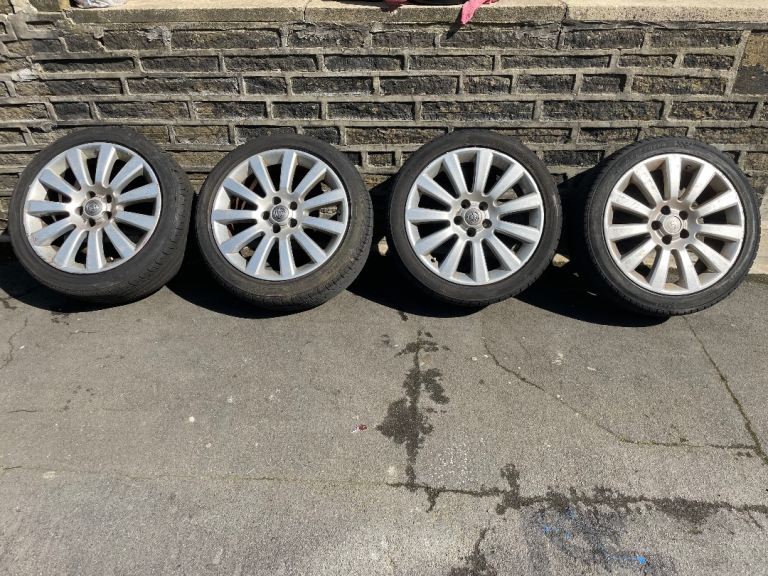 Genuine Vauxhall Astra Twintop 18" Alloy wheels 5x110 Vectra Corsa good tyres 