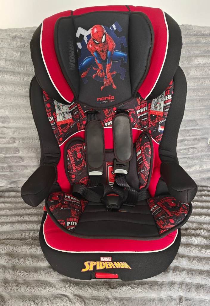 Spiderman car seat